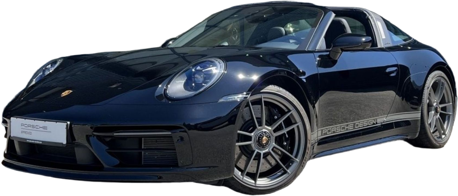 Porsche 911 Targa 4 per noleggio breve termine